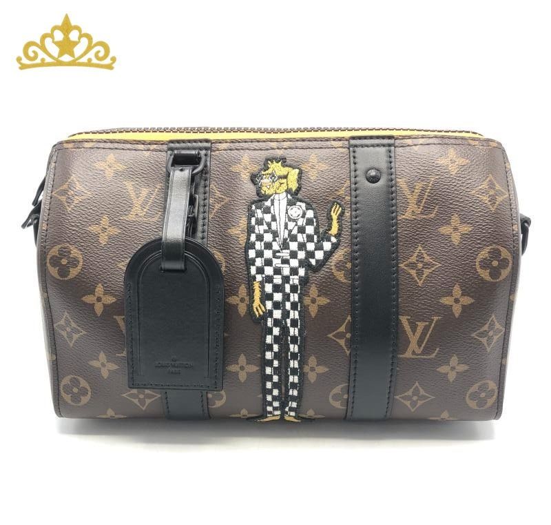 LOUIS VUITTON モノグラム LVフレンズ シティ キーポル ルイ ヴィトン ボストンバッグ