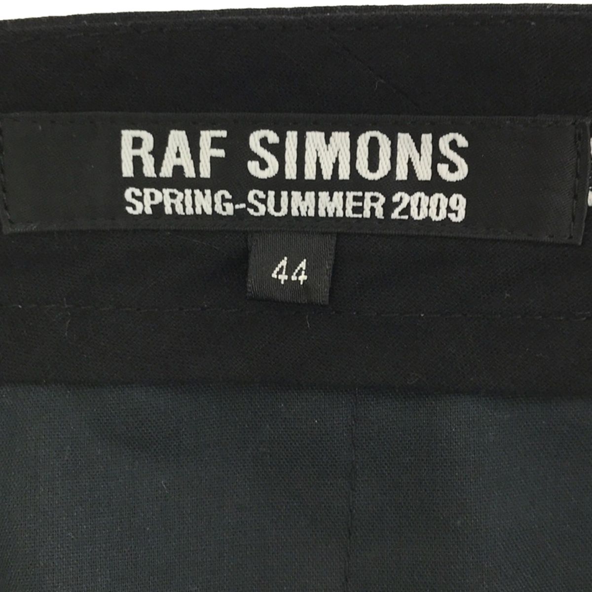 RAF SIMONS ラフシモンズ 2009SS ショートパンツ ブラック 44