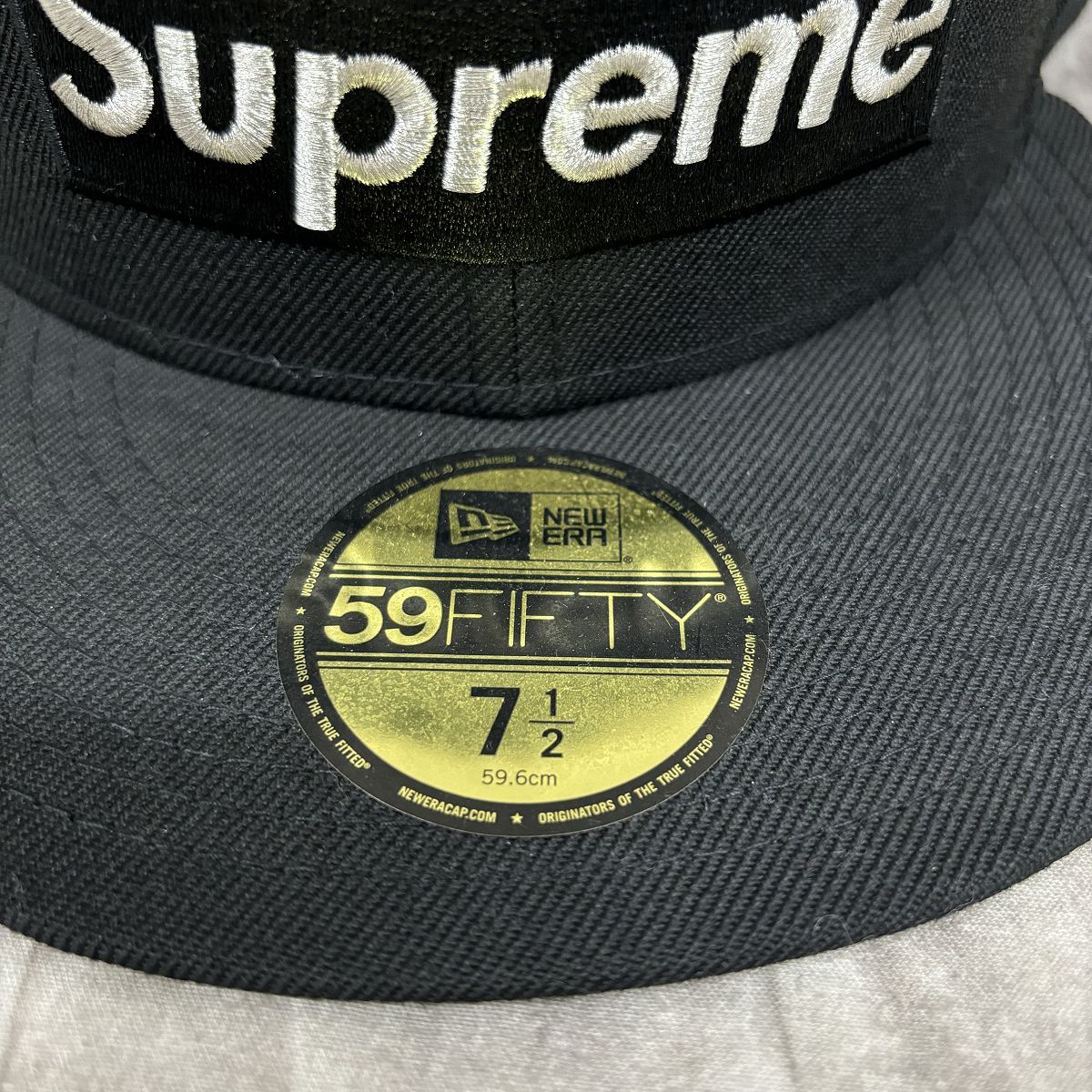 Supreme×NEW ERA/シュプリーム×ニューエラ 20SS $1M Metallic Box Logo Cap/メタリックロゴ キャップ/帽子