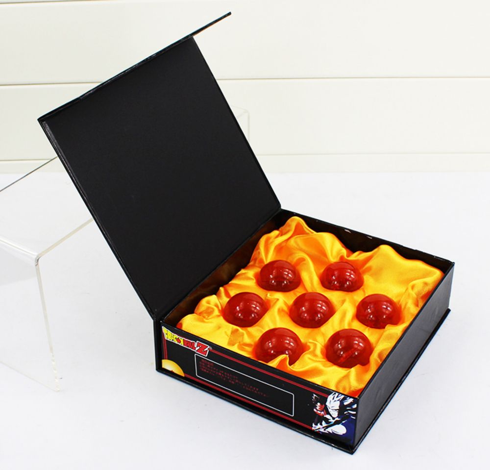 「ドラゴンボール」クリスタルボール〈１星〜７星〉 7個セット ドラゴンボール 水晶球セット 3.5CM 7星 クリスタル