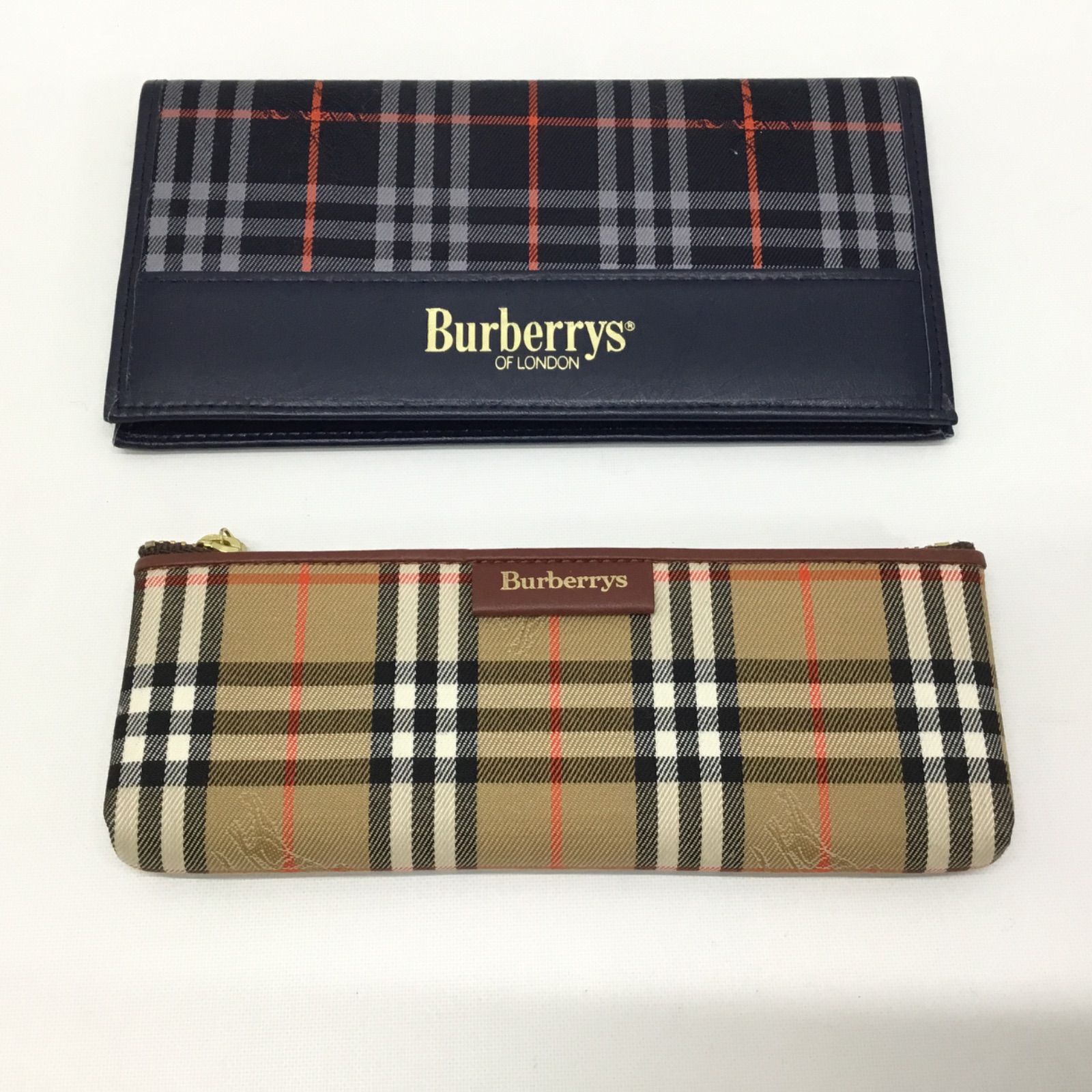 □Burberrys バーバリーズ ペンケース 手帳 2点セット まとめ売り ノバ  