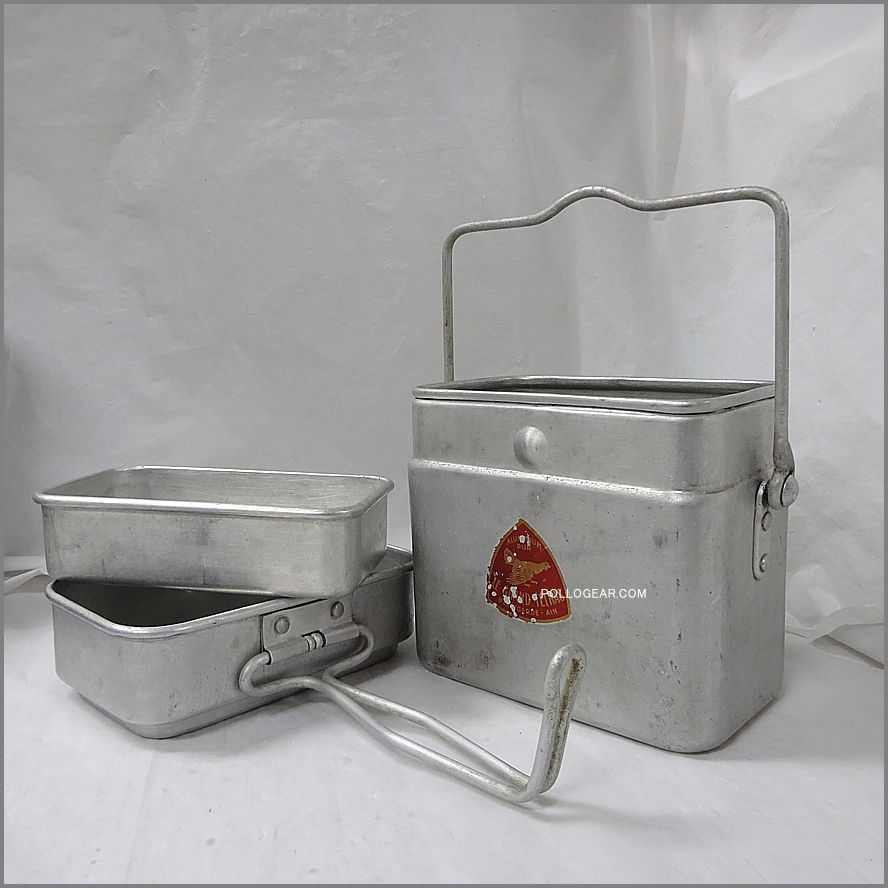 50’s LE GRAND TETRAS アルミ クッカー メスキット Vintage 角型 メスティン グランテトラ フランス軍 M35 M39