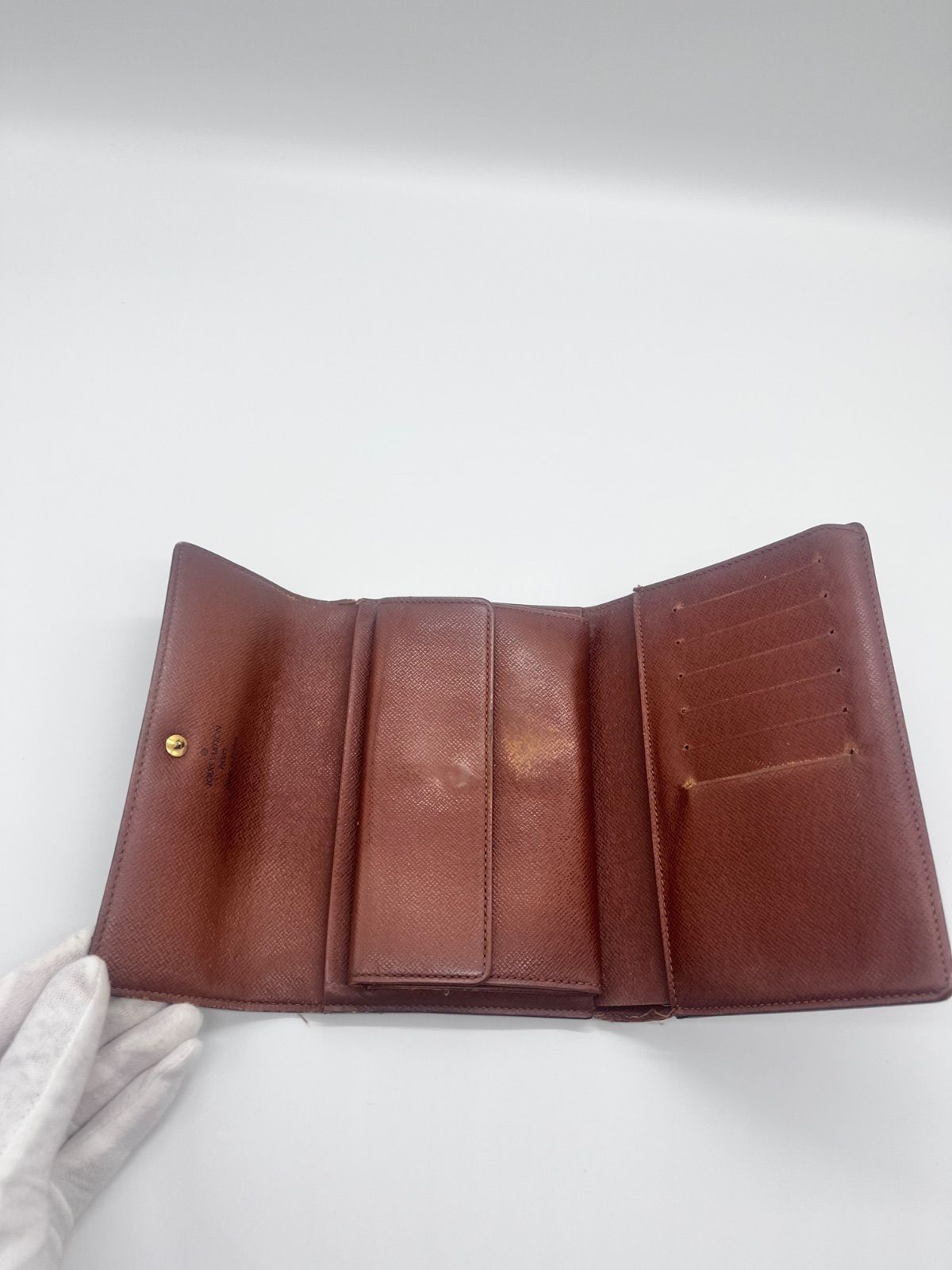 ルイヴィトン長財布 美品 本物ジャンク - メルカリ