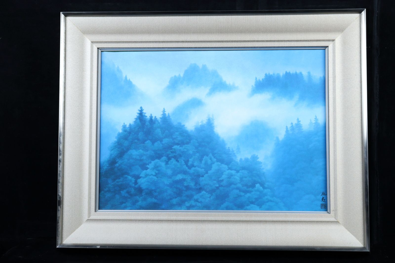 東山魁夷 朝雲／絵画 複製画 文化勲章受章作家 複製画 美品