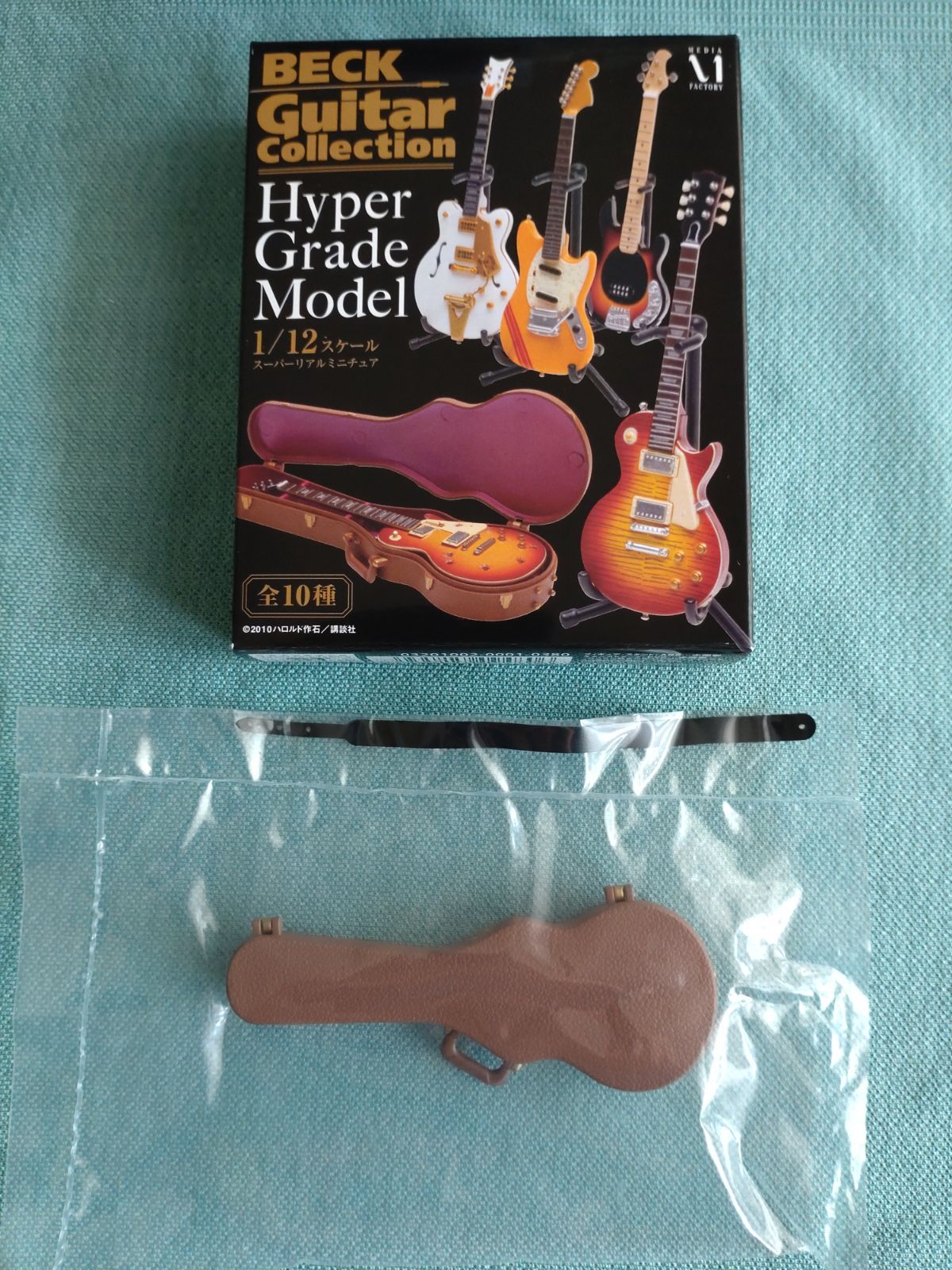 BECK GUITAR COLLECTIONギター　ギターケース　食玩 ギターケース【コユキモデル】内部が起毛加工Ver. 4th-⑩ ☆BECK
