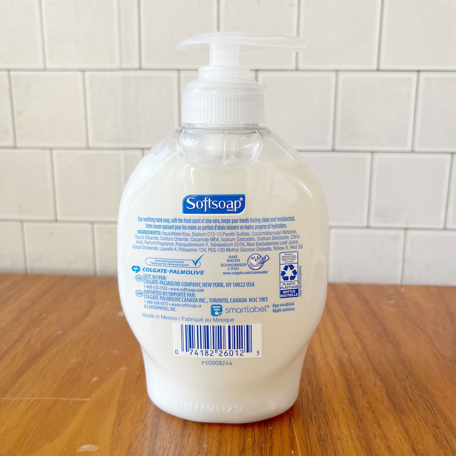 softsoap ソフトソープ ハンドソープ アロエ 221ml - メルカリ