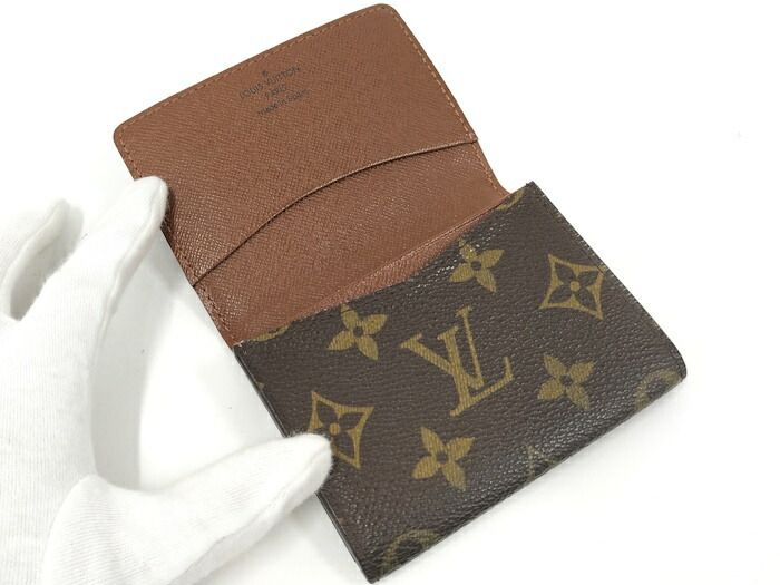 LOUIS VUITTON アンヴェロップ カルト ドゥ ヴィジット カードケース モノグラム M62920 WWW_NOITHATQUANGTHANH_NET