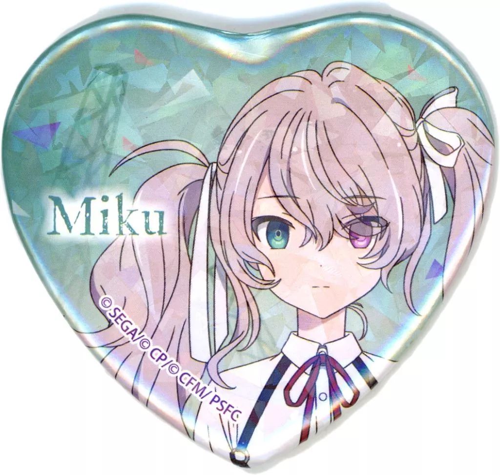 中古】バッジ・ピンズ 誰もいないセカイの初音ミク キラキラビッグ