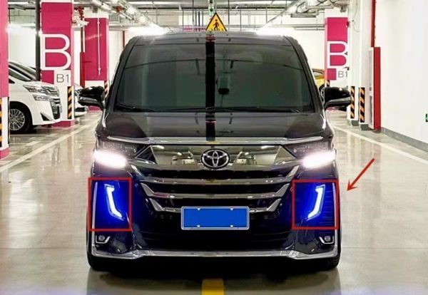 新品 トヨタ ヴェルファイア 40系 LEDバー デイライト左右セット
