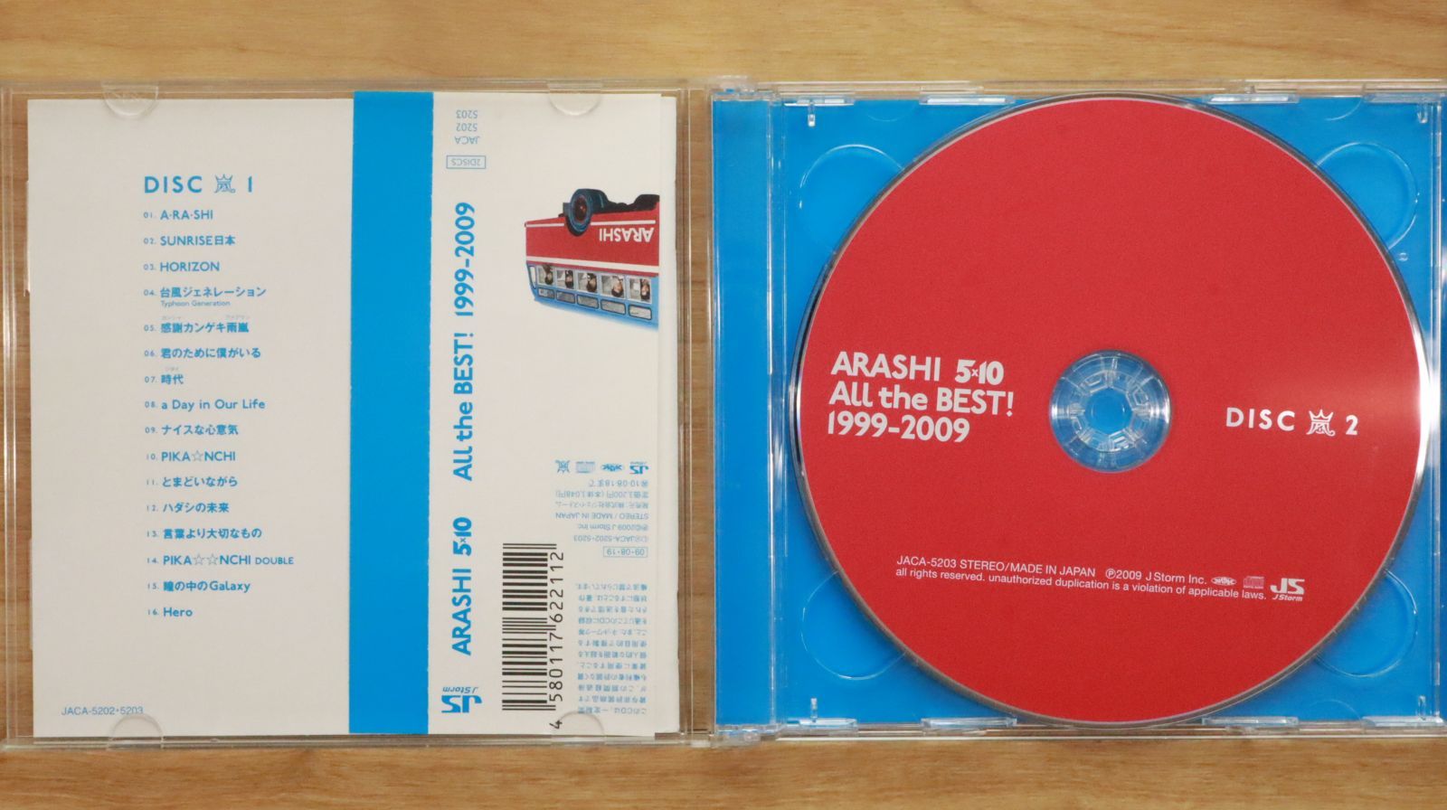 国内盤CD☆嵐/Arashi□ 5×10 All the BEST! 1999-2009(通常盤