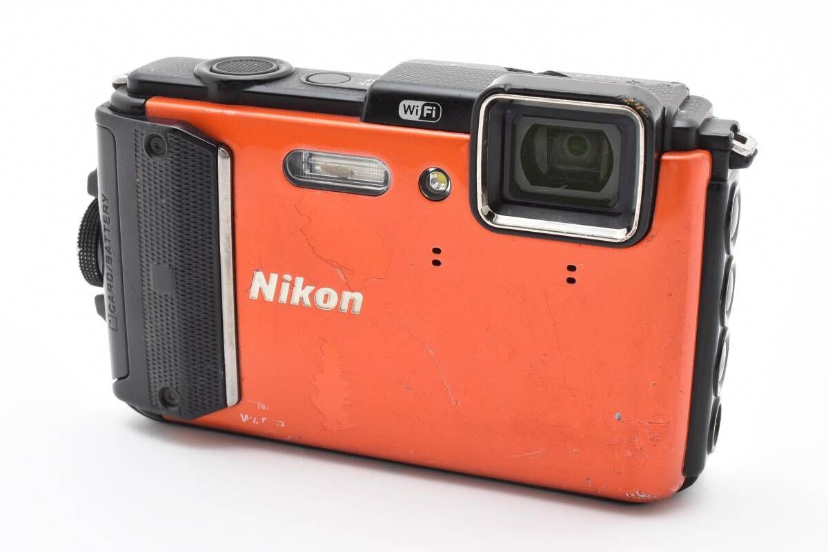 ニコン　Nikon　COOLPIX AW130 オレンジ　動作確認済み ニコン Nikon COOLPIX AW130 オレンジ 動作確認済み