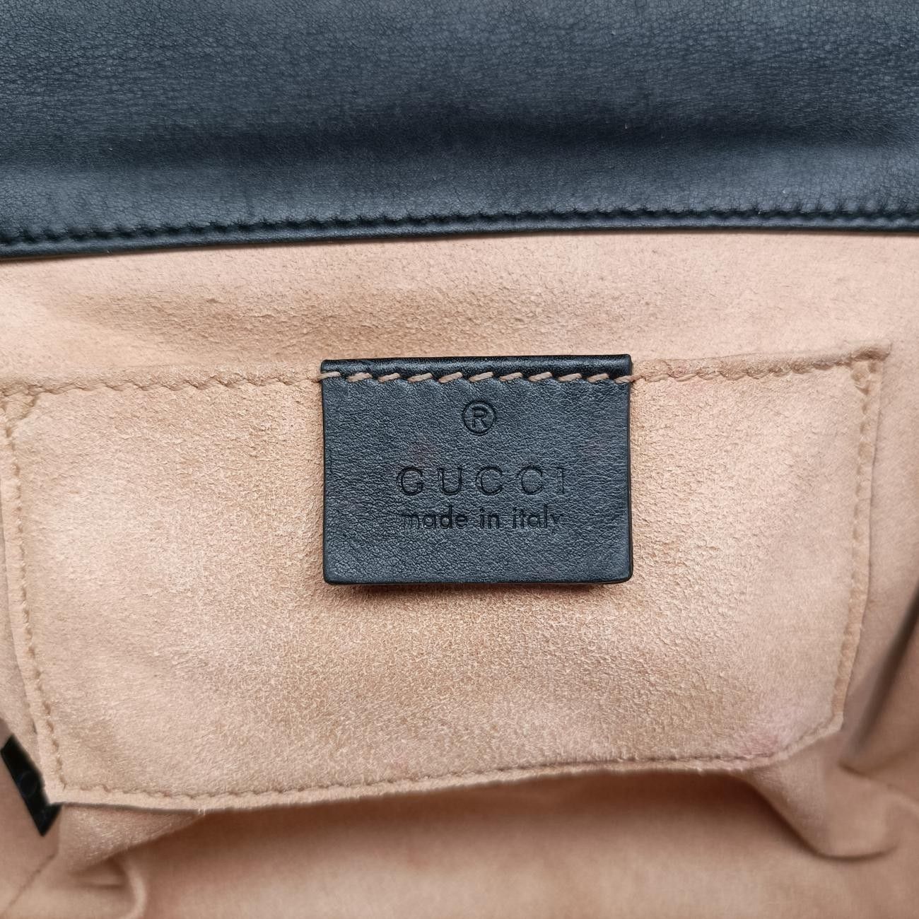グッチGucciパドロックブラウンPVCコーティングキャンバス409487I030338852