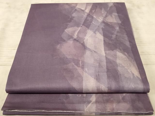 AAA　袋帯 美品 逸品 米澤 佐志め織物 幾何学 全通 正絹 【中古】 AAA様専用 袋帯 美品 逸品 米澤 佐志め織物 幾何学 全通 正絹