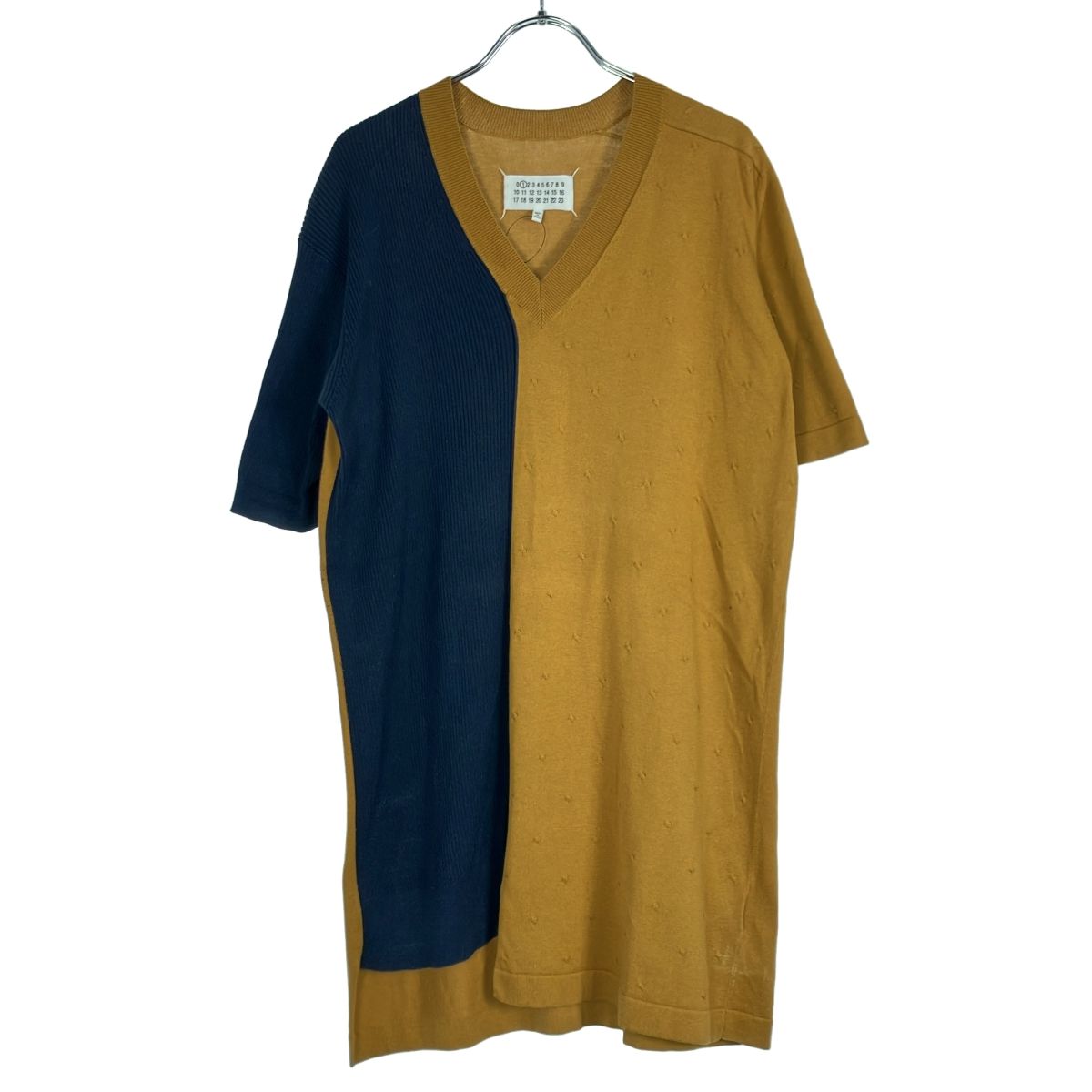 Maison Margiela1 メゾン マルジェラ 17SS アシンメトリーバイカラーV  