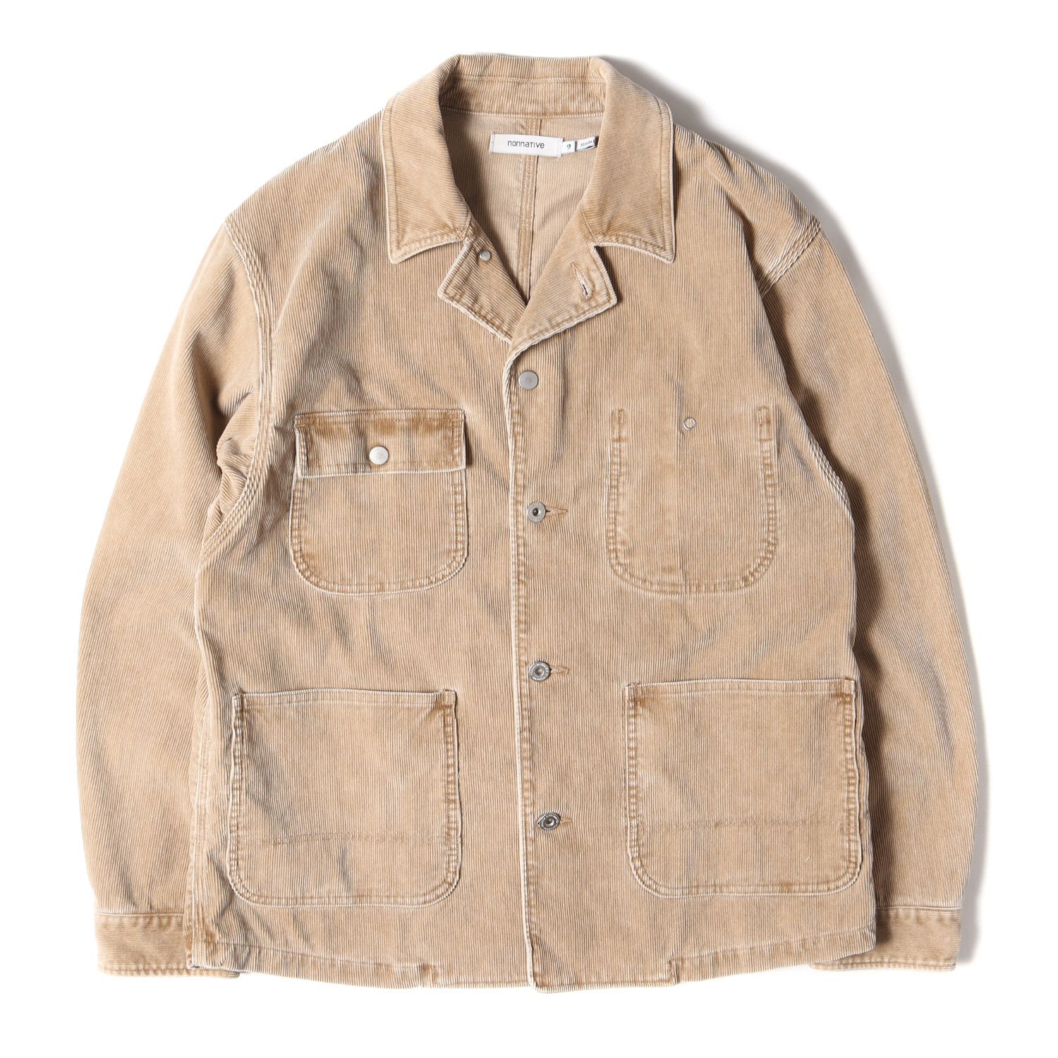 美品 NONNATIVE ノンネイティブ ジャケット サイズ:2 22SA 硫化染め