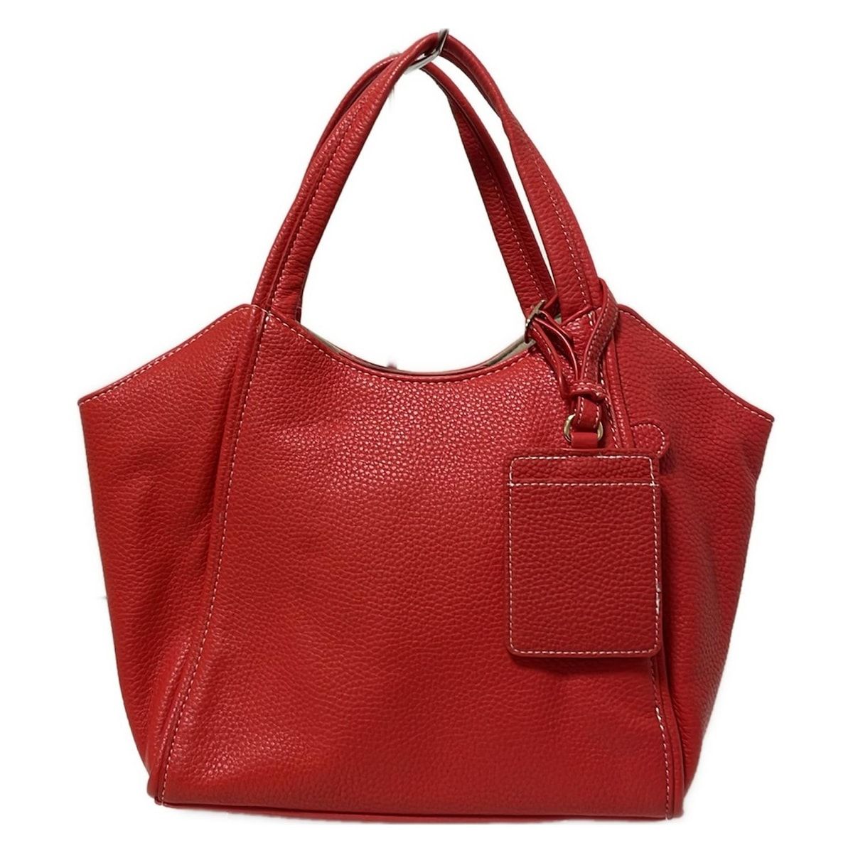 KITAMURA キタムラ トートバッグ - レッド レザー