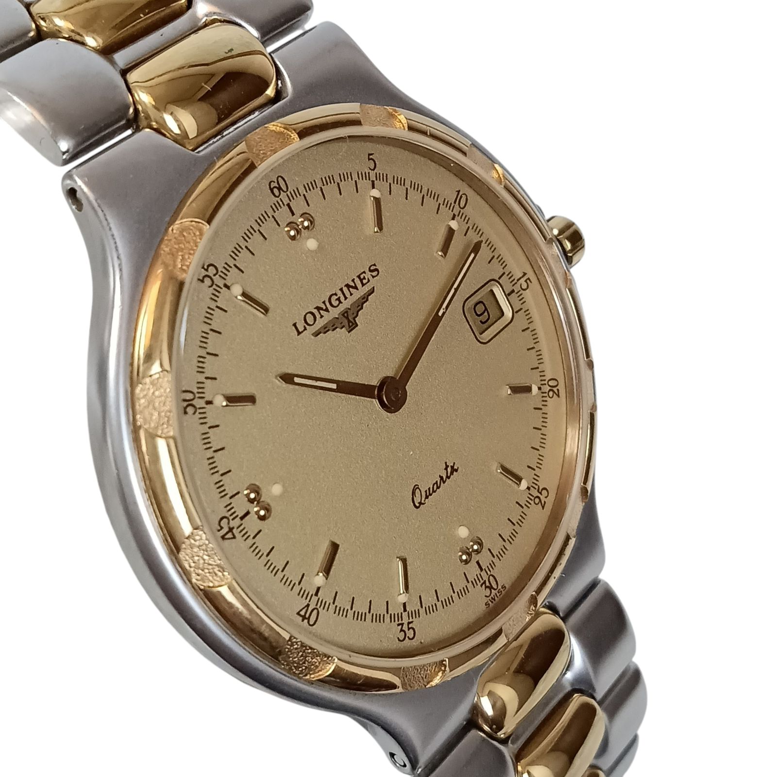 稼働 美品】809-7 LONGINES Conquest ロンジン コンクエスト L1