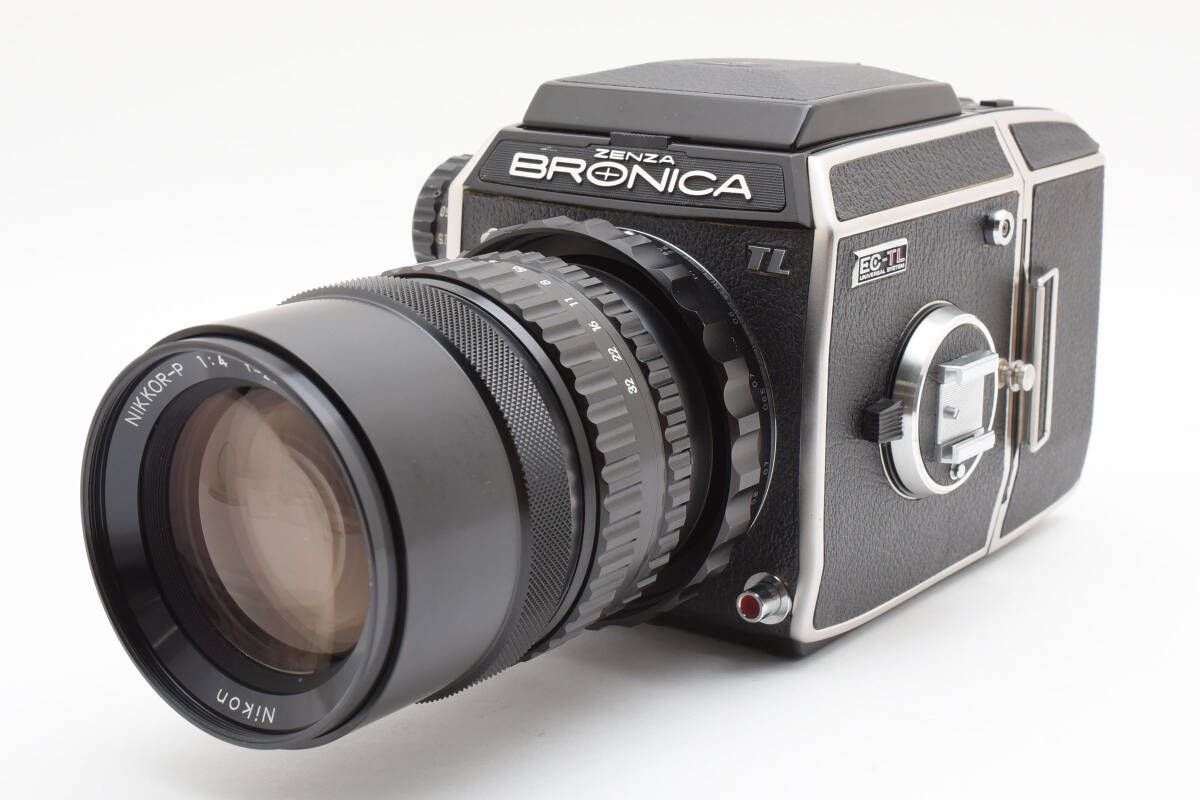 ゼンザブロニカ ZENZA BRONICA EC-TL NIKKOR-P 200mm F4 T32＃4720