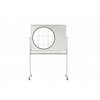 馬印 MAJI マジ シリーズ両面脚付ホーローホワイトボード 暗線入|無地 W1296×D610×H1845mm MH34TDXN