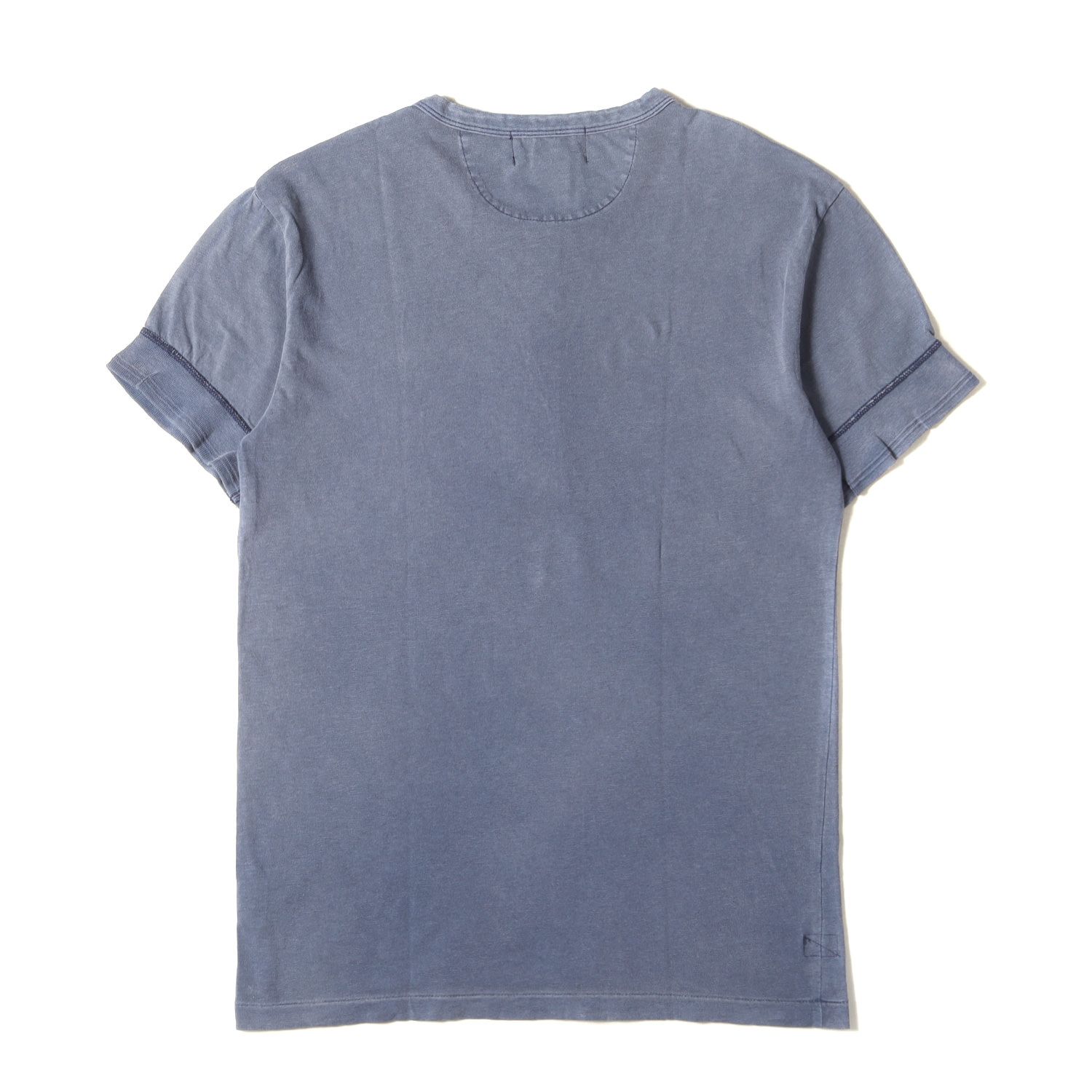 RRL ダブルアールエル Tシャツ サイズ:S ヴィンテージ加工 ヘンリー 