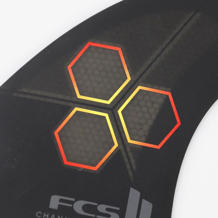 ＜新品・送料込み＞ FCSⅡ CI チャンネルアイランズ トライフィン黒 L FCS2 フィン ショートボード用 FCS II CI PC TRI FINS MEDIUM