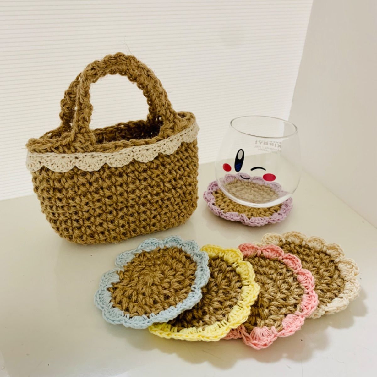 ❀ハンドメイド❀ミニミニバッグファミリアチェック