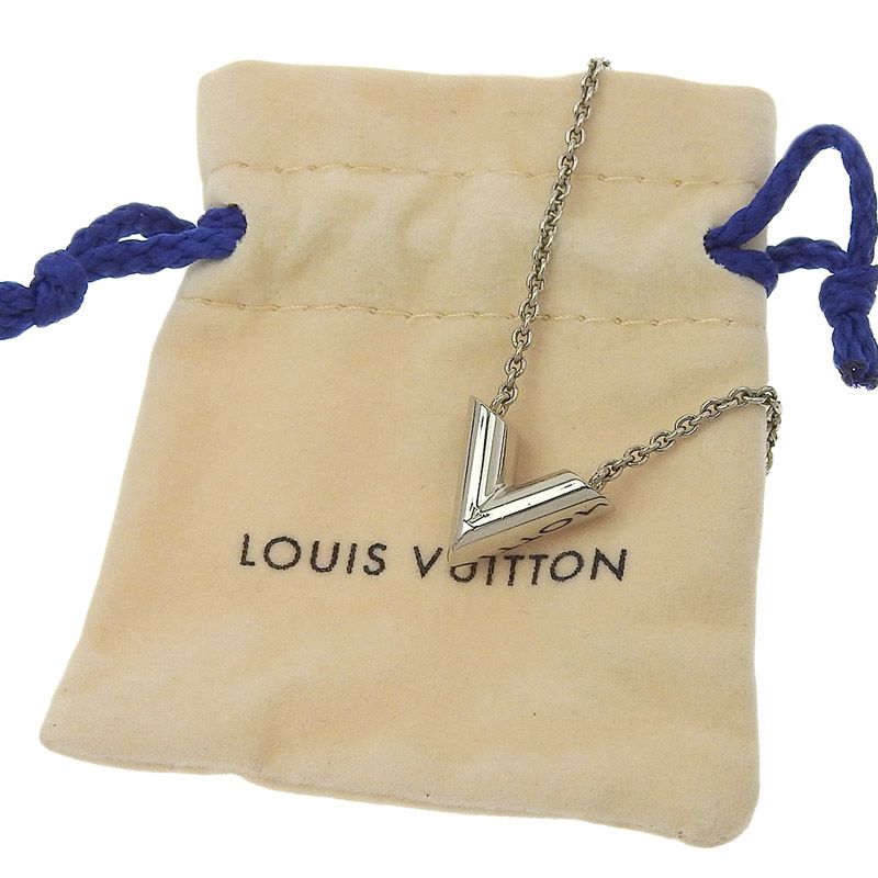 ルイヴィトン LOUIS VUITTON ネックレス エセンシャルV メタル  