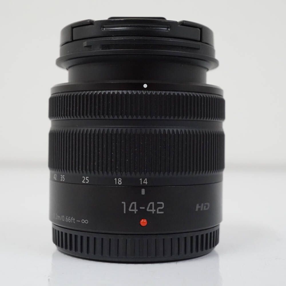 Panasonic LUMIX 14-42mm F3.5-5.6 II H-FS1442A 標準ズームレンズ