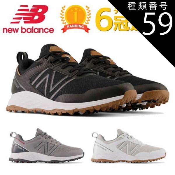 種類59：WHITE（2E）/US13（31.0cm） NEW BALANCE ニューバランス ゴルフシューズ Fresh Foam Contend フレッシュ フォーム コンテンド メンズ スパイクレス NBG4006 US直輸入