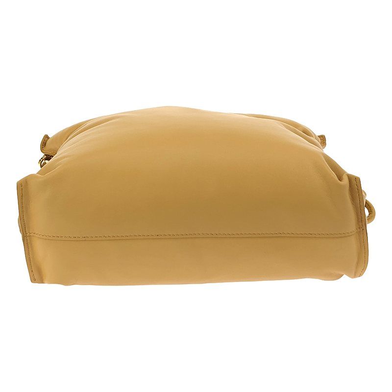 【美品】  LOEWE / ロエベ | FLAMENCO CLUTCH / フラメンコ クラッチ / アナグラム 2way ショルダー付き レザー クラッチ ハンドバッグ | キャメル系 | レディース LOEWE（ロエベ） バッグ 2WAYハンド/ショルダーバッグ FLAMENCO MEDIUM