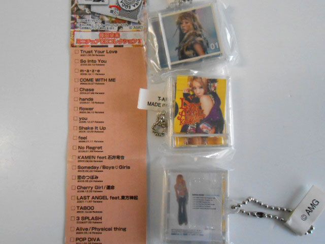 ♯Izi25DC倖田來未ミニチュアCDコレクション2全20種 ガシャポン ♯Izi25DC倖田來未ミニチュアCDコレクション2全20種 ガシャポン