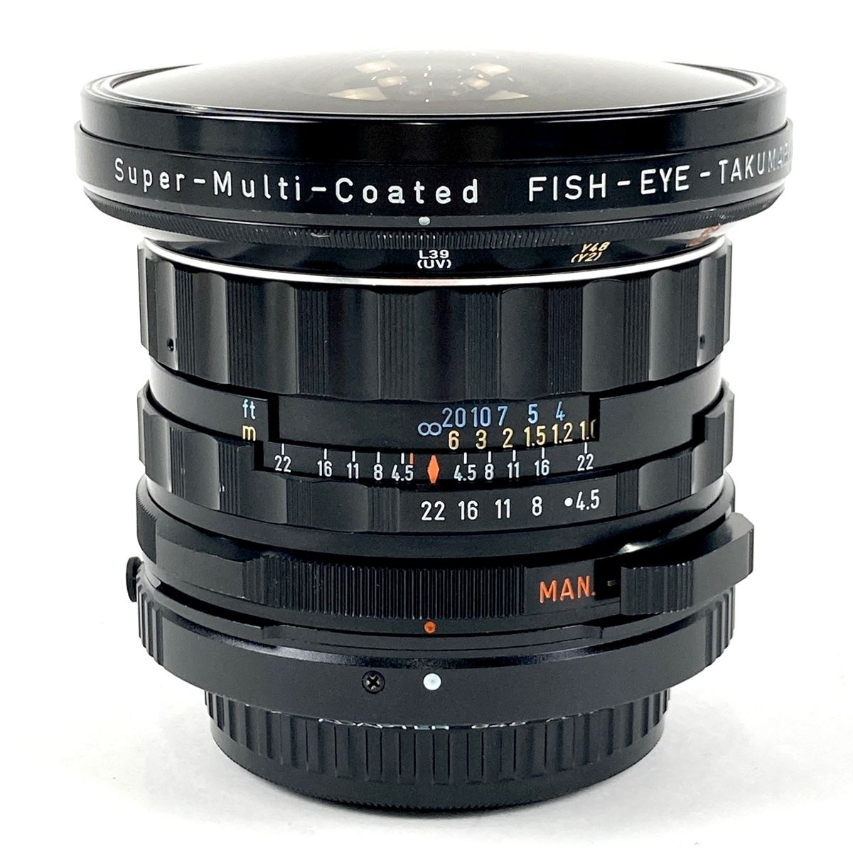ペンタックス PENTAX FISHEYE-TAKUMAR 6X7 35mm F4.5 67 バケペン用 中判カメラ用レンズ
