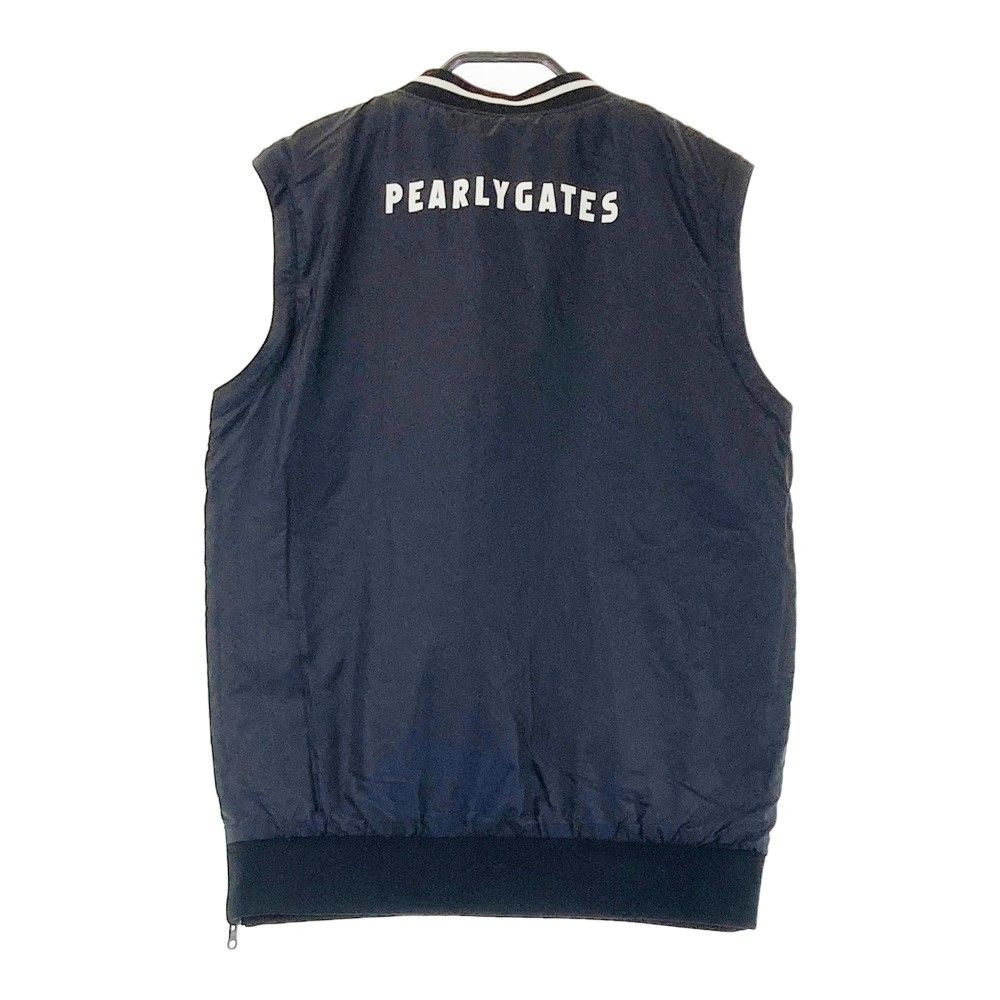 PEARLY GATES パーリーゲイツ Vネックベスト 紺色ネイビー サイズ1