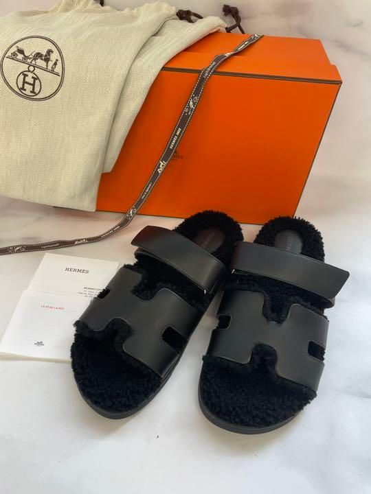 新品未使用 エルメス HERMES シプレ サンダル メンズ ブラック 42