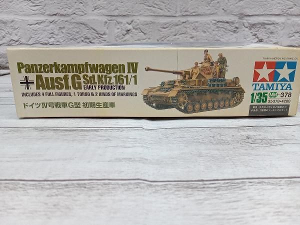 プラモデル タミヤ ドイツⅣ号線車G型 初期生産車 1/35スケール