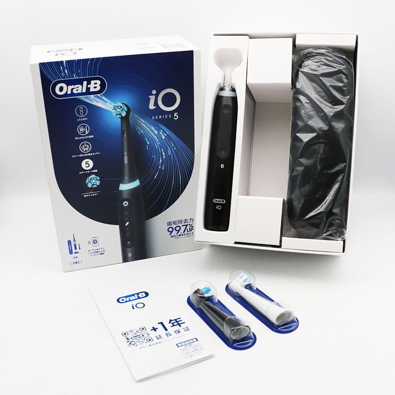 未使用　ブラウン　Oral-B io5 マットブラック　電動歯ブラシ　未開封品 未使用 ブラウン Oral-B io5 マットブラック 電動歯ブラシ 未開封品