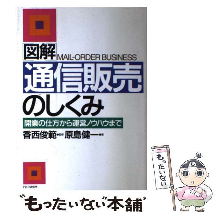 中古】 図解 通信販売のしくみ 開業の仕方から運営ノウハウまで / 原島