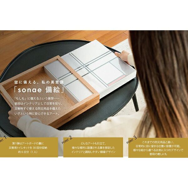 インテリアアート防災トイレ sonae 備絵フィンセント ファン ゴッホGrapes Lemons Pears and Apples防災グッズ 非常用トイレ 簡易トイレ トイレキット