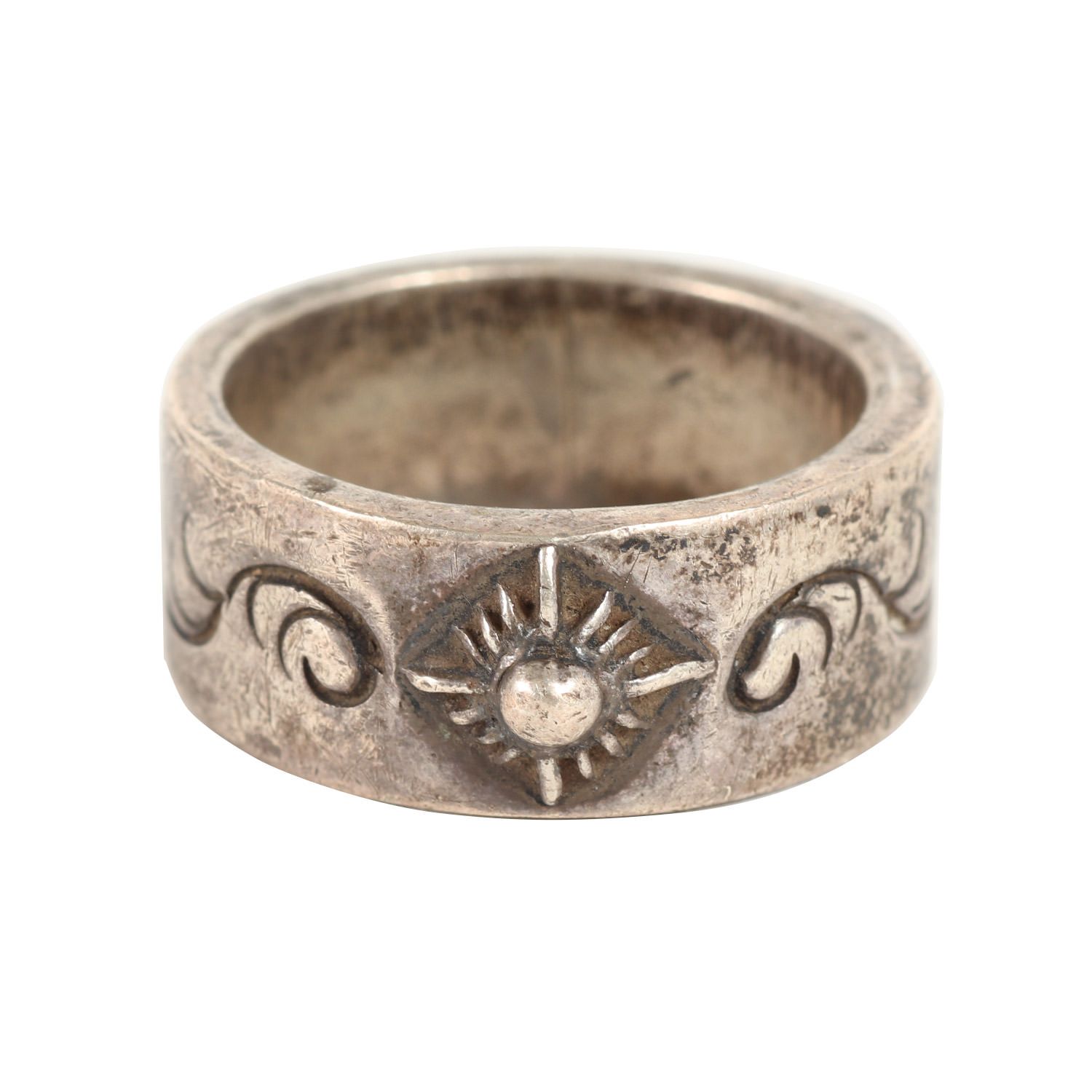 ARIZONA FREEDOM アリゾナフリーダム リング サイズ:19号 太陽神 唐草