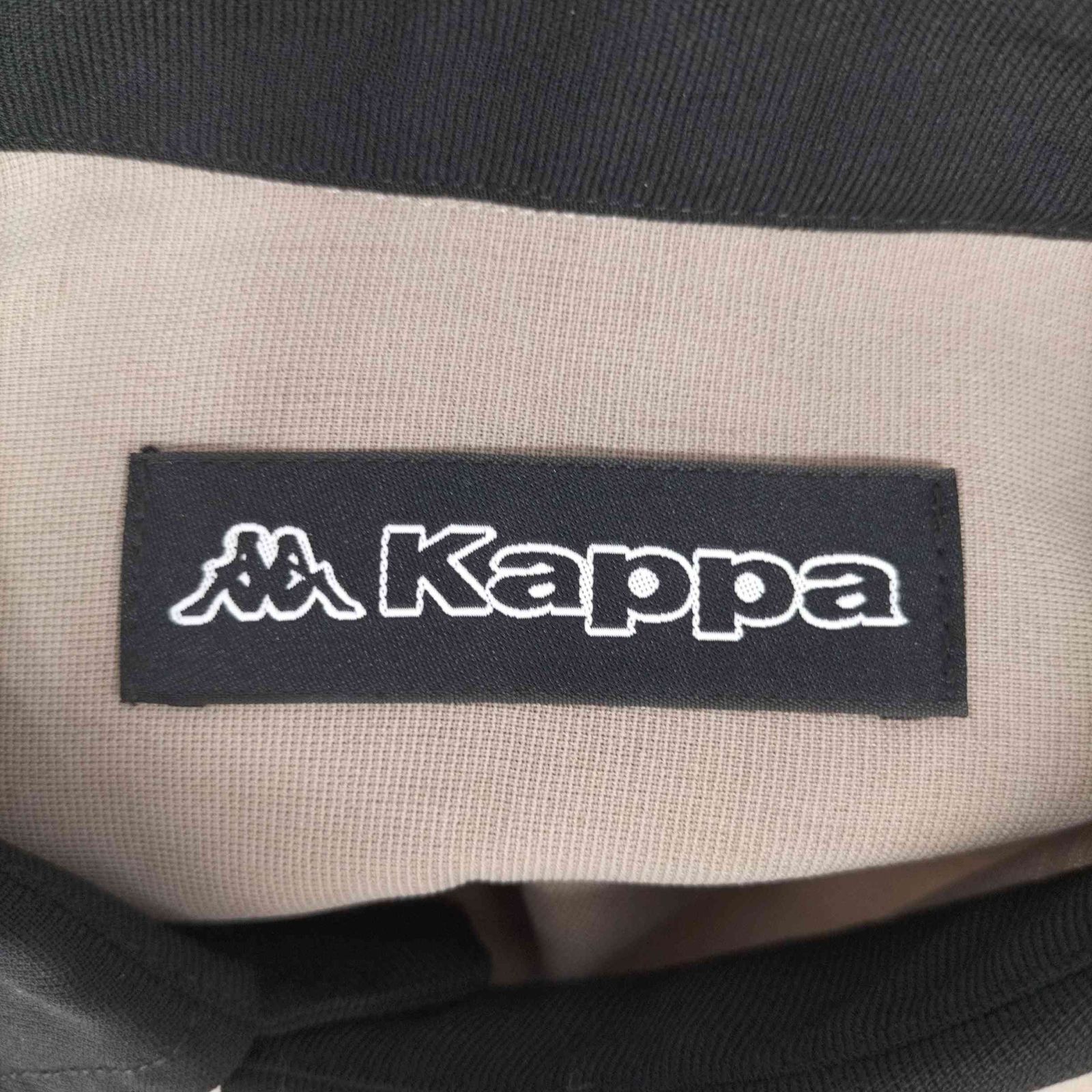 kappa出品です。 カッパ Kappa ビッグシルエット オープン カラー ポケット付き S