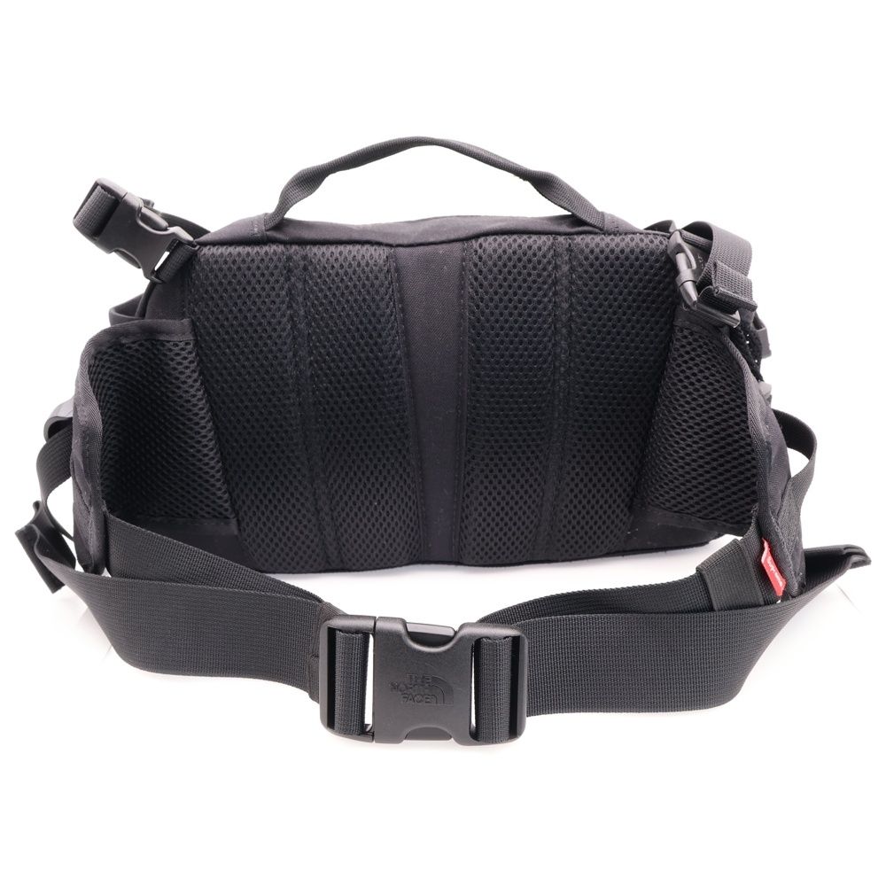 SUPREME シュプリーム 18AW ×THE NORTH FACE Expedition Waist Bag エクスペディション ウエストバッグ ブラック イエロー