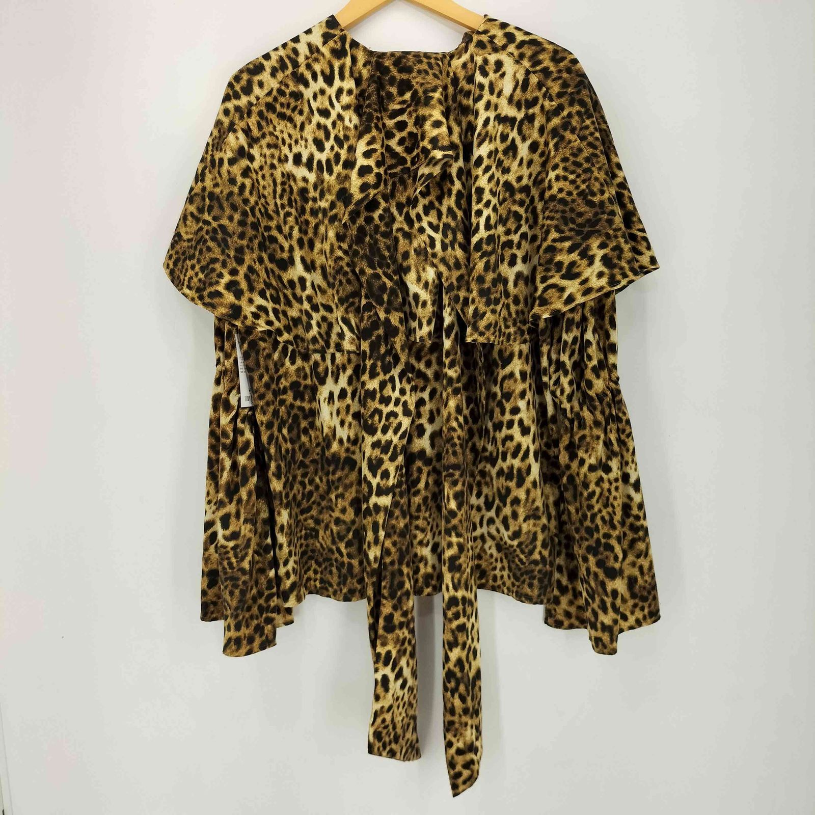 THE DALLAS(ザダラス) レオパード レイヤードデザイン L/S シャツ ブラウス レディース J 中古 古着 1205 ザダラス THE DALLAS レオパード レイヤードデザイン L/S シャツ