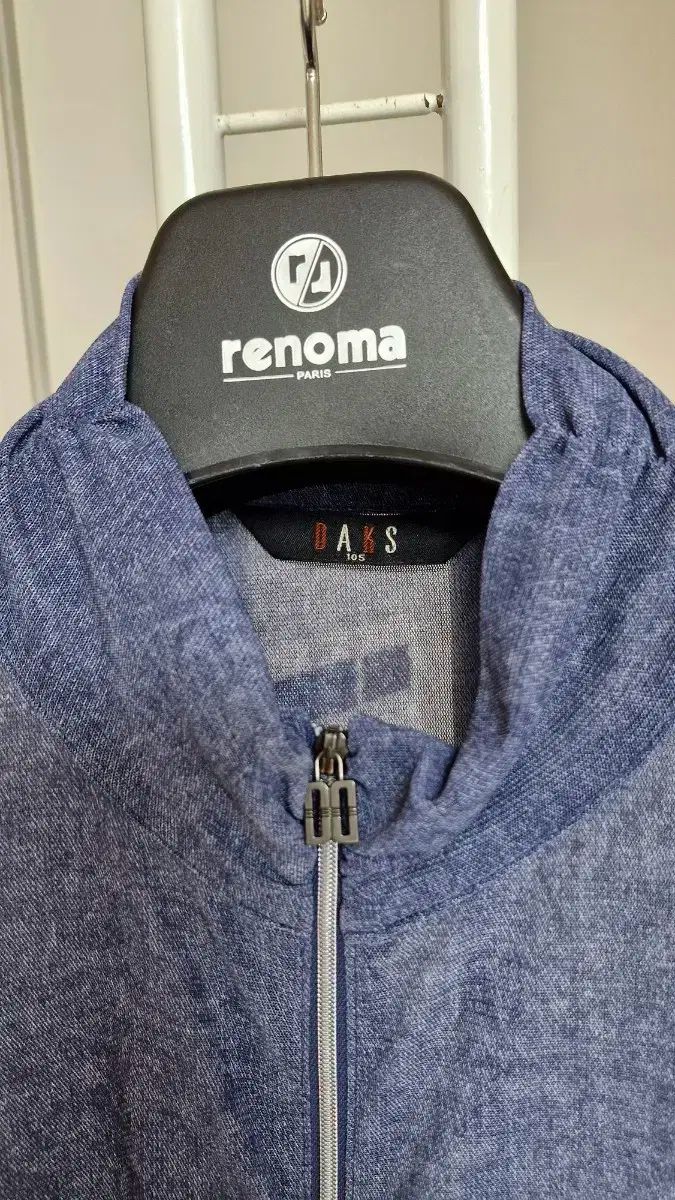 ダックスゴルフメンズ 薄手のサマーメッシュジップアップジャケット ライトネイビー 105