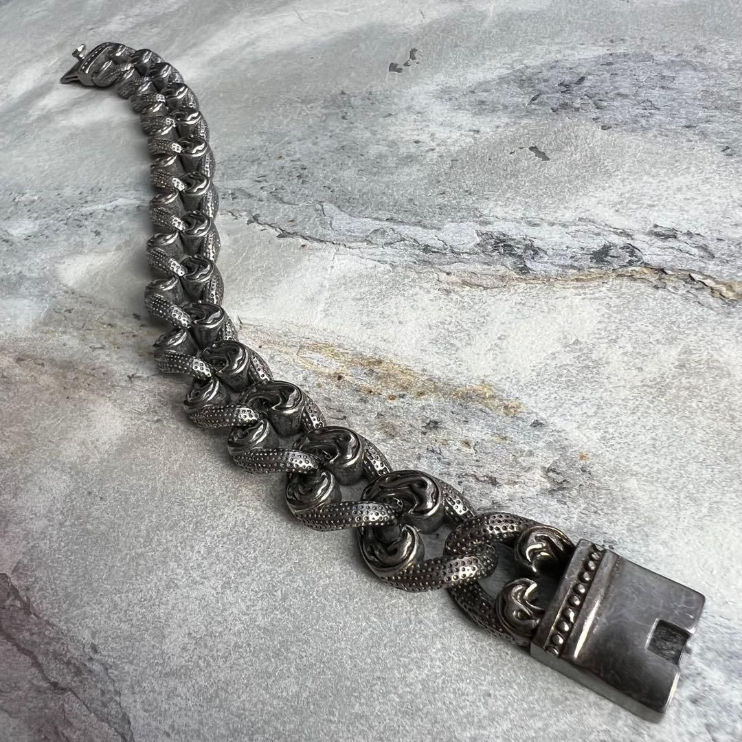 ヴィンテージトライバル チェーン シルバー ブレスレット VINTAGE