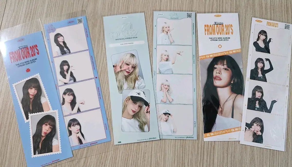 fromis_9 プロミスナイン プミナ フォトイズム イ チェヨン LEE CHAEYOUNG 3 種 人生4カット 4カット まとめ売り