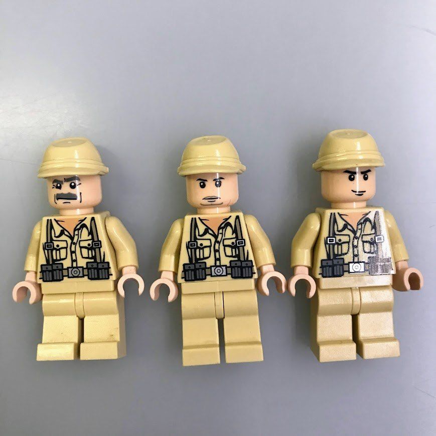 正規品 LEGO レゴ インディ・ジョーンズ ミニフィグ 4個 おまけ
