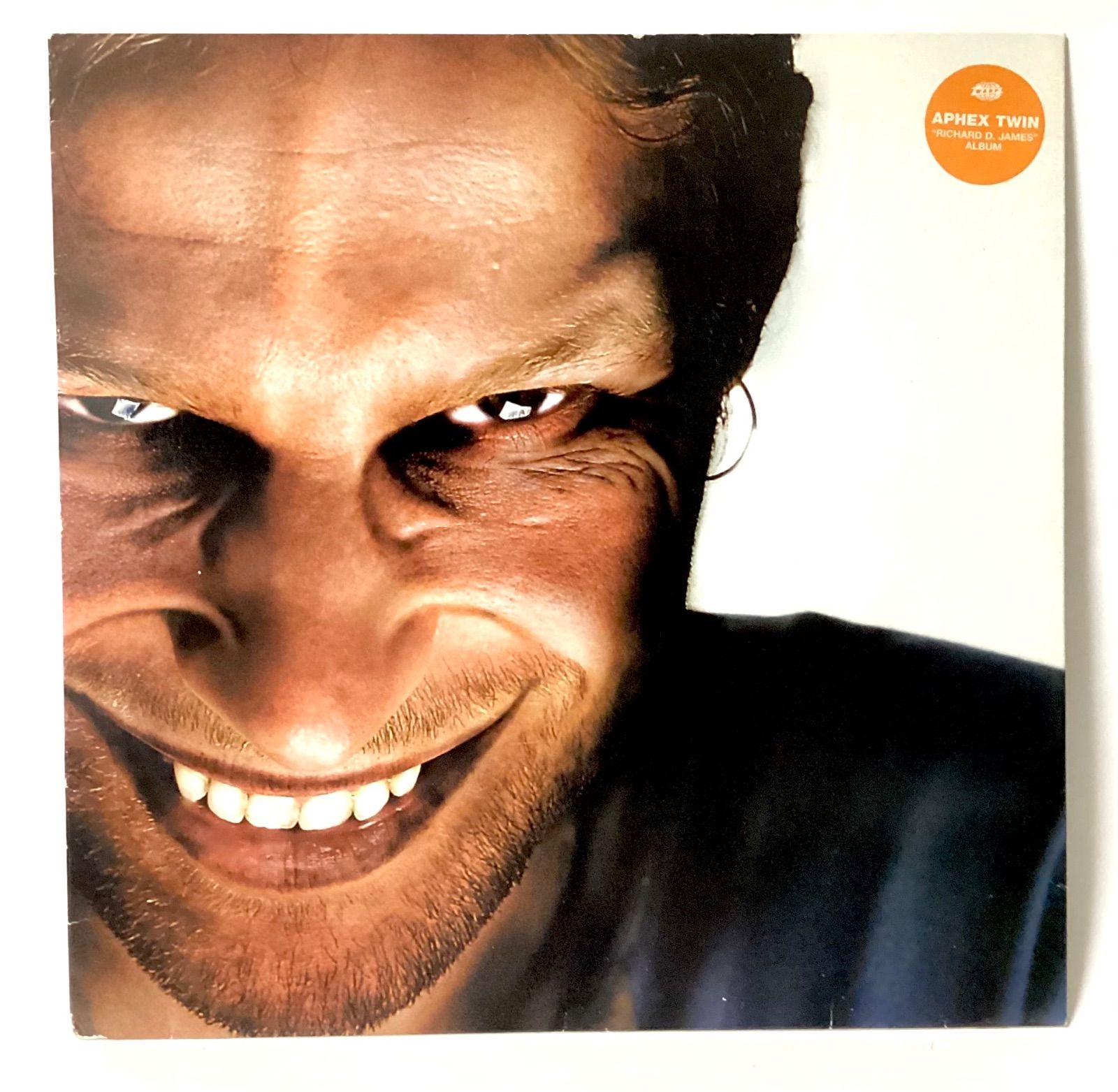 【 LP 】   APHEX TWIN エイフェックス・ツイン / RICHARD D. JAMES ALBUM リチャード・D・ジェイムス・アルバム / 中古 レコード アナログ盤 / WARP LP 43