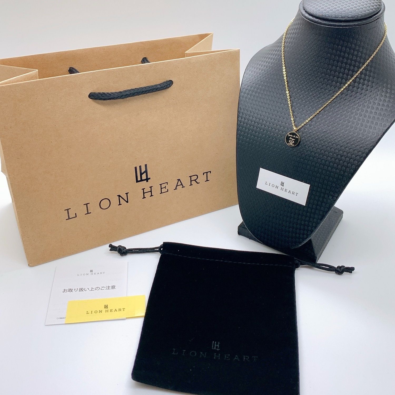 正規品 ライオンハート LION HEART ペンダント ネックレス 04N158 04N158SG コイン ゴールド ステンレス 316L  サージカルステンレス メンズ レディース 男性 女性 ギフト プレゼント 誕生日 クリスマス バレンタイン お祝い - メルカリ