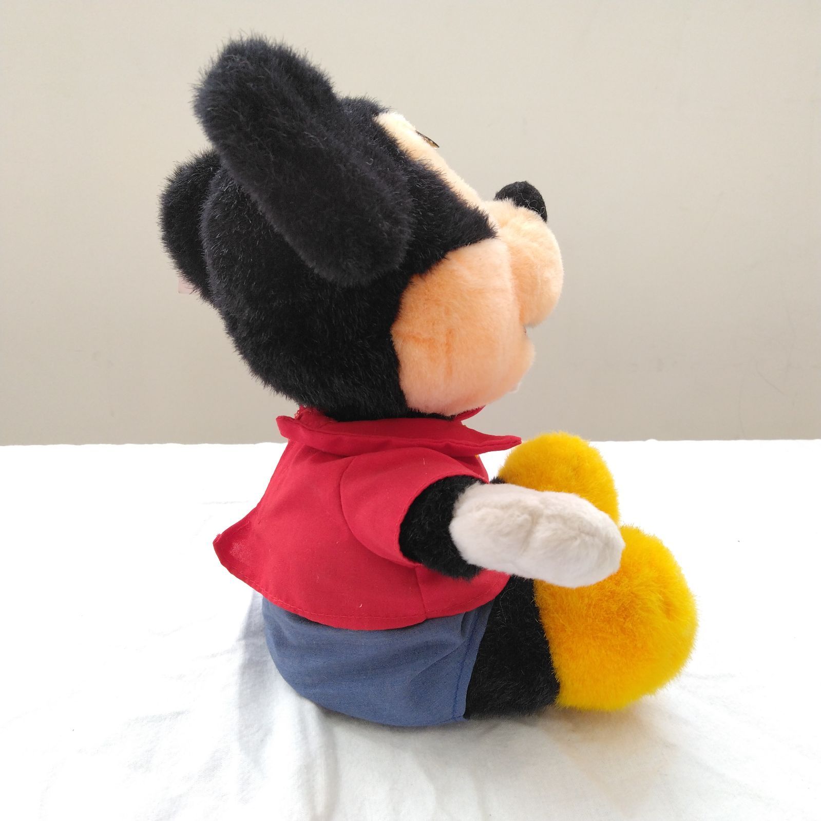 USED】 レトロ 昭和 MICKEY KIDS ミッキーマウス ぬいぐるみ