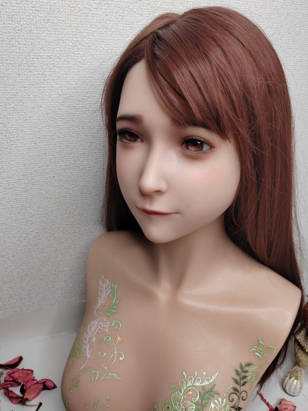 リオン] ヘッド シリコン素材 ヘッド単品 マネキン リアルドール 等身